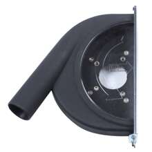 YUNRUX Dust Cover Angle Grinder Black 150-180mm For Cutting Discs Hood ABS Angle Grinder Cutting Protection - Black - View 8