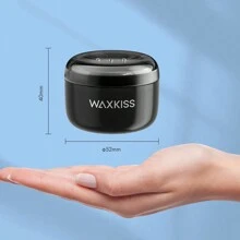 WAXKISS WAXKISS Mini Portable Nose And Ear Wax Heater Kit With 50g Hard Wax Beans And Post-Wax Wipes, Compact And Travel-Friendly, Professional Hair Removal Solution For Men And Women
