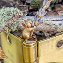 1 件磁性铰链头装饰，家居装饰铰链头磁性顶部装饰，适合动物爱好者（部分配件随机）