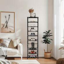 10 Tier Shoe Rack Metal Narrow Shoe Rack For 10 Pairs Tall Shoe Rack Space Saving Shoe Organizer For Living Room Entryway Hallway And Cloakroom - Variant1 - View 5