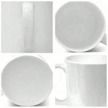 "MINDER PRATEN, MEER KOFFIE" 11 Oz keramische beker, hittebestendige koffiebeker, herbruikbaar, leuk patroonontwerp, de perfecte familiedrank voor koffieliefhebbers, ideaal voor sap, melk, koffie - perfect verjaardags- en vakantiecadeau voor familie, cadeau voor hem, grappige mok