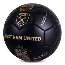 West Ham United F.C. West Ham United Phantom Signature Football - Black - View 2