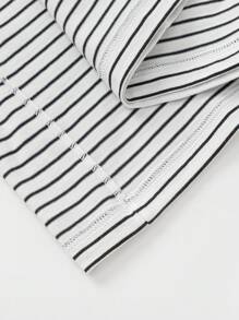 Balabala Boys' And Girls' Striped Long-Sleeve T-Shirt, Simple And Breathable Style