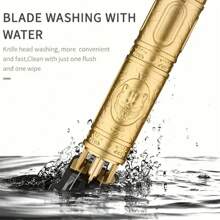 OBOVAY 1 pezzo Taglia capelli per uomo, macchina da taglio capelli vintage, kit rifinitore barba, rasatura peli corpo, rifinitore barba elettrico, 300mAh