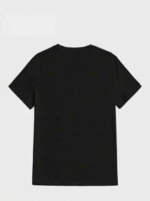 Misfits Toys Christmas T-Shirt, Rudolphs The Red Nosed Reindeer Casual Digital Print Pure Heavy Cotton T Shirt - 黑色 - 查看 2