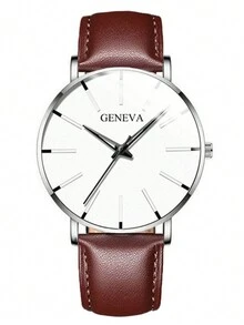 5pcs/Set Street Fashion Casual Men Sports Quartz Watch Set - Multicolor - View 5