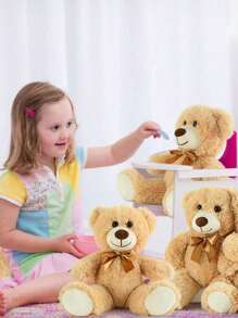 30 cm/11,8 inch Kawaii Plushie Bear Animal de pluș Ursuleț de pluș Jucării de pluș Ursuleț de pluș Pernă pentru soție Cadou de aniversare Cadou de Valentine pentru iubita cuplu Cadouri pentru copii Crăciun Decor acasă Cadouri de nuntă Halloween Baby Shower Decor de Crăciun, Perne, Cadouri, Pluș de pluș
