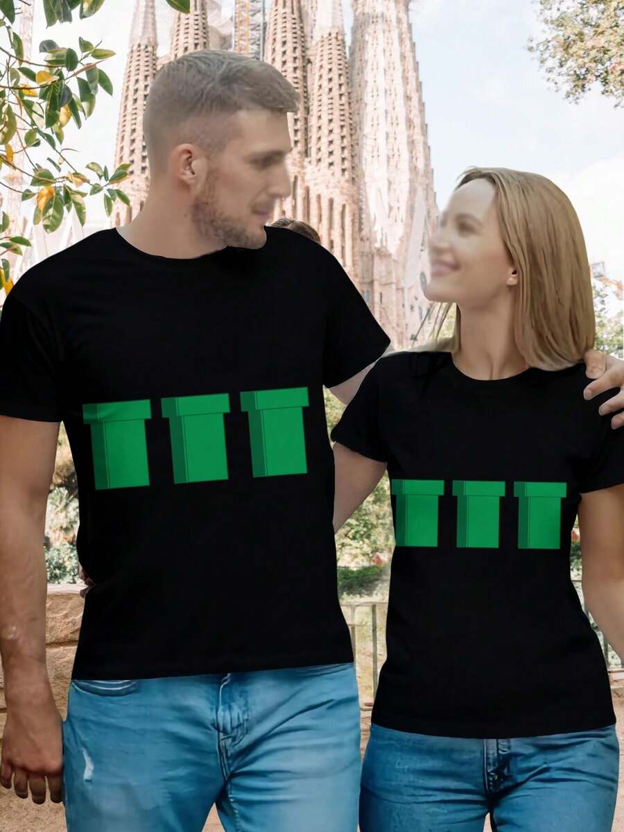 Life Is Full of Choices Lovers T-Shirts for Women - Couple Tees Matching Shirts Girlfriend Gift - Negro - Ver 1