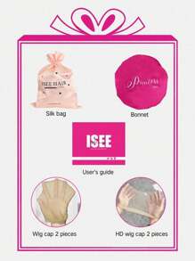 ISEE Peluca con lace frontal de cabello humano liso con mechas rubias doradas, longitud de 10-14 pulgadas, 180% de densidad, uso diario para mujeres, sin pegamento, con línea de implantación natural, pre recortada - S5/613/24 - Ver 8