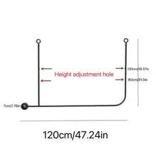 A Minimalist Ceiling Iron Art Hanger Aesthetic Design Reasonable Use Of Space Does Not Occupy The Ground With Lifting Function Use Of Home Entrance Room Living Room Homestay Clothing Store