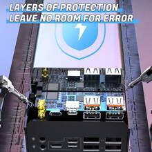 50000mAh Large Capacity Power Bank, Portable Charger, 22.5W Fast Charging Battery Pack Compatible With IPhone 16 15 14 13 & Android Phone Etc, Equipped With Lighting/LED Power Display, 4 USB Ports, Outdoor Emergency Battery Pack, New Year Gift