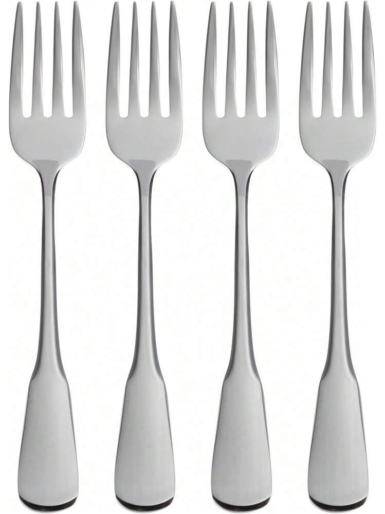 Oneida Colonial Boston Everyday Flatware Salad Forks, 0.55 LB, Metallic - 銀色 - 查看 1