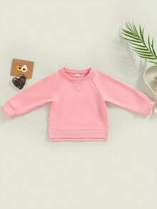 Young Girls Sweatshirts - 粉色 - 查看 3
