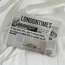 Ins Style English Newspaper,Photography Props,Photo Props,Decorative Ornaments,Fashion Clothing Home Decor,Food Photography Background Props, Flower Wrapping Paper Atmosphere Decoration,