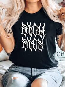 Camiseta 100% algodón del grupo musical Psycho Realm de LA, talla 2XL, color negro, en excelente estado de uso, ideal para usarse a diario, ropa de calle de diseñador, ligeramente transpirable, de estilo gráfico de cuello redondo y manga corta, cómoda y unisex