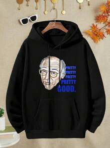 Women's Larry David Curb Your Enthusiasm Pretty Good Sweatshirt T-Shirt - Black - View 1