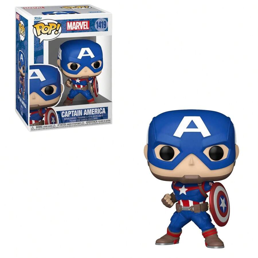 Funko Pop! Marvel New Classics - Captain America #1419 - Multicolor - View 1