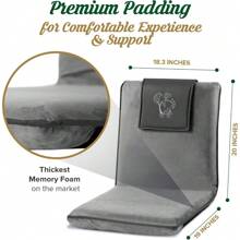 Seat Cushions & Backrest Pillows - White - View 2