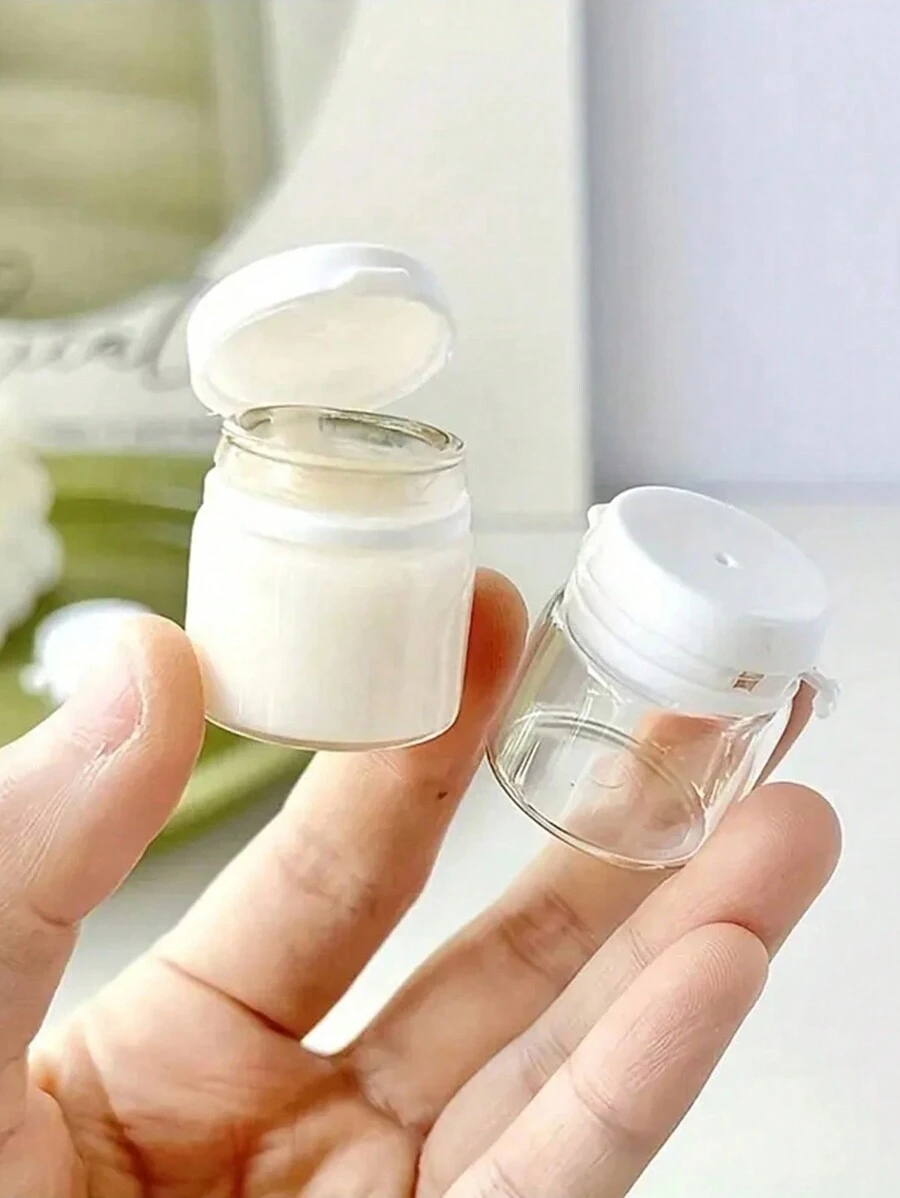 10 ml/0,34 oz Mini boîte pour crème cosmétique, flacon de fond de teint liquide, petit flacon échantillon pour lotion, petit flacon de voyage pour crème pour les yeux, sac de toilette, sac de voyage, rangement pour maquillage, sac de plage, articles essentiels pour les vacances, fournitures scolaires, articles essentiels de voyage pour femmes, pour dortoir universitaire, accessoires de camping, parfum pour femmes, parfum pour hommes, parfum - Multicolore - Voir 1