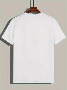 Women's 1Pcs T-Shirt  220g Pure Heavy Cotton With Picture Print Of Playful Dinosaur And Geometric Frame