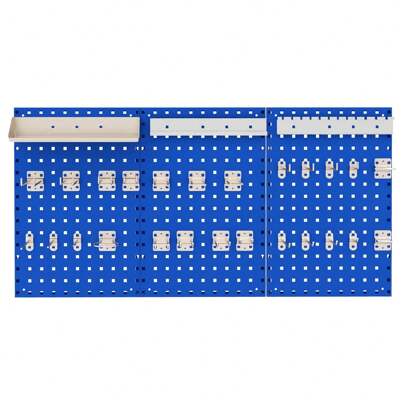 Wall-Mounted Pegboard Kit Tool Board Organizing Kit