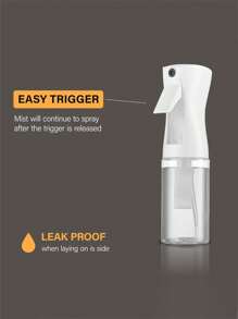 2 包连续喷雾瓶 - 超细雾喷雾器 | 头发喷雾瓶 | 头发喷雾瓶，适用于发型设计、清洁、沙龙 - 2 包 6.8 盎司 / 200 毫升 - 彩色 - 查看 6