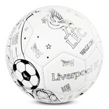 Liverpool F.C. Liverpool Mini Colour In Customisable Football - White - View 4