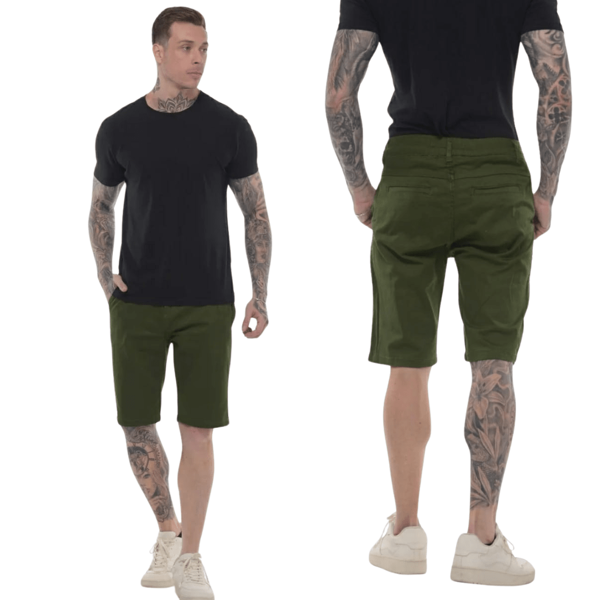 Bermuda Masculina SportFino Sarja com Elastano