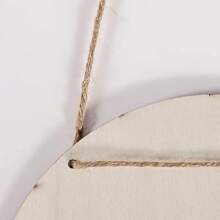 7.9 英寸圆形农舍风格复活节兔子、胡萝卜和花卉设计花环，适用于门和墙壁装饰，可悬挂的节日装饰，适合家庭和庆祝活动，是送给朋友和同事的独特礼物 - 彩色 - 查看 8