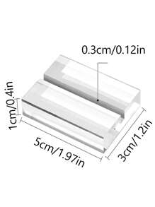 Acrylic Signing Table Seat Card Arrangement Touming Card Slot Base Postcard Wedding Card Holder Table Number Plate Holder, Clear Acrylic Card Slot Base Postcard Card Holder Wedding Card Table Number Plate Table Card Display Holder.
