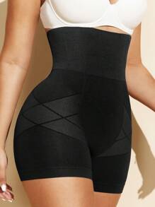 1pc Women Waist Trainer Slimming Shaper, Seamless Sculpting Tummy Control & Butt Lifting Pants
