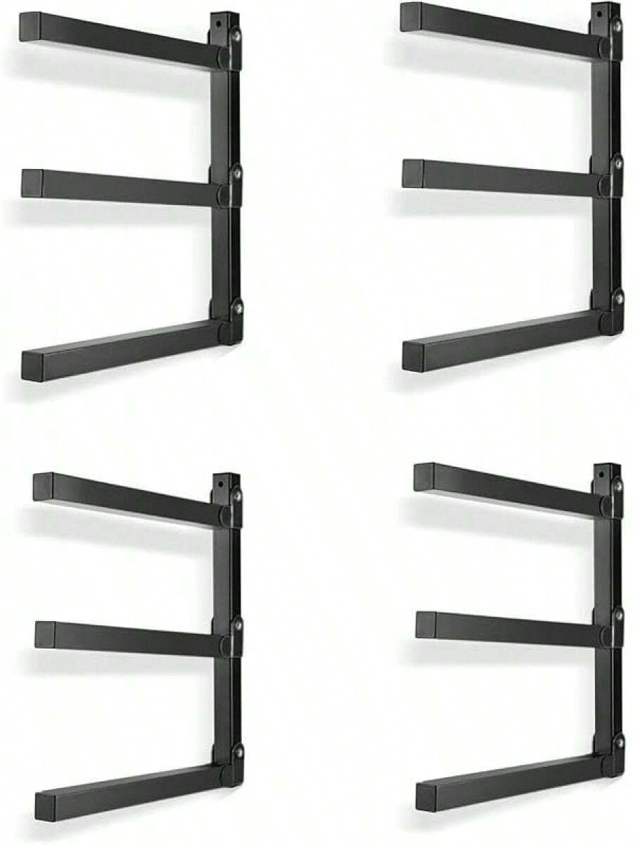 Wall Mount Wood Organizer Racks, Lumber Storage Metal Racks Wood ...