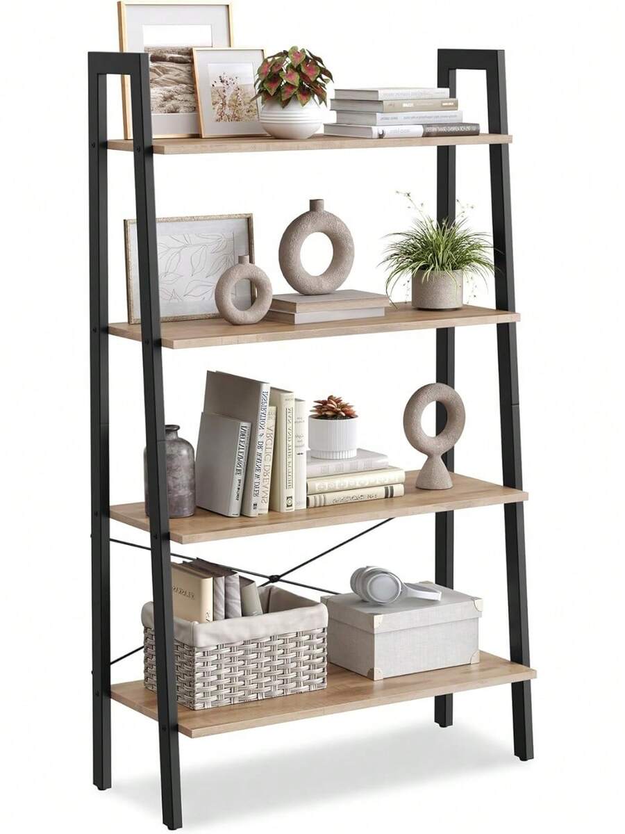 Garage Integrated Storage Racks - Camel Brown + Black - View 1