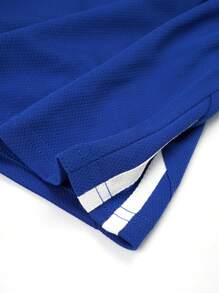 Set de 3 pantalones cortos casuales de diseño sólido y a rayas, de secado rápido, para niño preadolescente. Cómodos y versátiles, adecuados para uso diario, actividades al aire libre, casa y verano.
