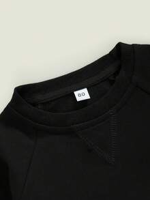 Young Girls Sweatshirts - 黑色 - 查看 5