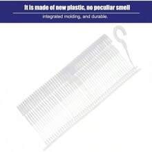 3000 Pieces Plastic J Hook Fasteners Clothing Tagging Fasteners Hanging Tag Fasteners For Tag Label, Standard Tagging Barbs, 3 Sizes, 1.5 Inch, 2.2 Inch, 2.8 Inch (1500)