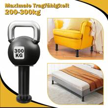Cecaylie Set Of 4/8/12 Furniture Feet, Table Legs, Base Foot, Table Foot, Furniture, Black, Height Adjustable - 黑色 - 查看 3