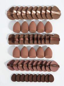 5/10/20/30/40/50/60/80/100PCS Makeup Tools Set Including:10PCS Makeup Sponges For Liquid Makeup+10PCS Mini Makeup Sponges For Liquid Makeup+10PCS Triangle Powder Puffs For Loose Powder And Makeup Setting+10PCS Air Cushion Powder Puffs For Facial Makeup+10PCS Mini Air Cushion Powder Puffs For Facial Concealer Makeup,Makeup,Cheap,Room Decor,Vanity,Travel,Bedroom,Makeup Accessories,Puff,Makeup Blender,Powder Puff,Makeup Sponge,Cheap,Stocking Stuffers,Makeup,Makeup Tools,Cheap Stuff,Gifts,Gifts For Women,Christmas Gifts - 彩色 - 查看 11