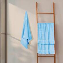 Ultra Soft 8-Piece Towel Set -% Ring Spun Cotton, 2 Oversized Bath Towels 27x54, 2 Hand Towels 16x28, 4 Wash Cloths 13x13 - Daily Use, Hotel & Spa - Olive Green, Luxury Towel Set - Sky Blue - 查看 4