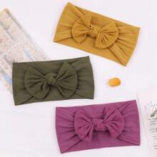 25pcs Baby Girls Nylon Headbands Turban Hair Bows Hair Band Elastic Hair Accessories For Kids Toddlers Infants Newborn Love Valentine - 25pcs - 查看 8