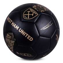 West Ham United F.C. West Ham United Phantom Signature Football - Black - View 4