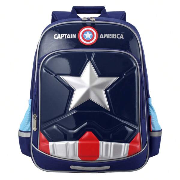 Disney Disney 3D Stereoscopic Schoolbag Elementary School Students Grade 1-6 Comfortable Breathable Children's Splashproof Shoulder Bag Backpack Back To School Season
