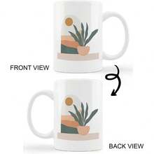 Taza de café bohemia de regalo Sunshine, tazas de café para mujeres, taza de cerámica bohemia de 11onzas - dios6 - Ver 5