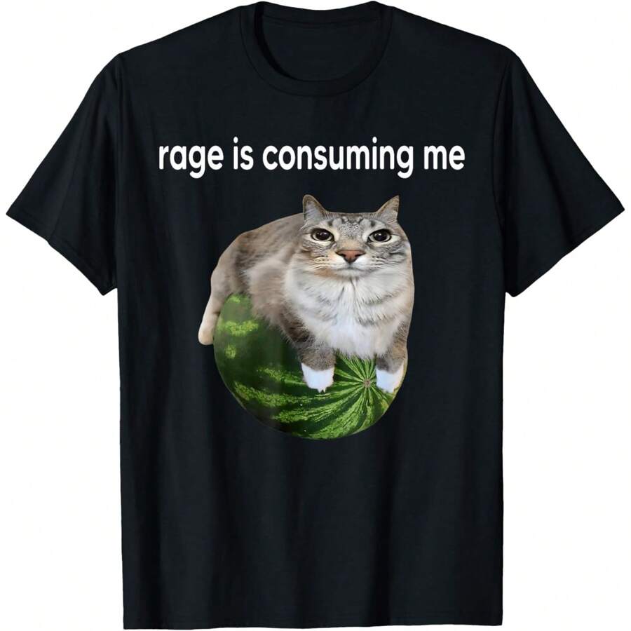 Meme T-Shirt - Black - View 1