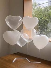 Plastic Balloon Stand Kit, Interlocking Balloon Holder Set For Wedding, Birthday, Mother'S Day Party Decoration - Reusable, 1 Set