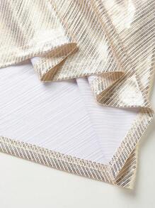 Plus Size Women Solid Color Minimalist V-Neck Short Sleeve Casual Dress