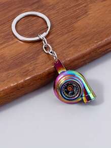 1/4 涡轮增压器钥匙扣，汽车零件，模型钥匙扣，涡轮增压器形状钥匙扣，创意涡轮增压器钥匙扣，金属钥匙扣，汽车零件旋转涡轮增压器钥匙扣，钥匙圈，包饰，可用于悬挂背包、相机、带肩带的书包、带文件袋、汽车配件包。 - 彩色 - 查看 12