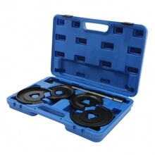 ZhdnBhnos 5-Pieces Suspension Coil Spring Compressor Axle Repair Tools  Spring Compressor Tool Kit, 5PCS Spring Compressor Tool Kit, Car Shock Spring Compressor - Black and Blue - View 7