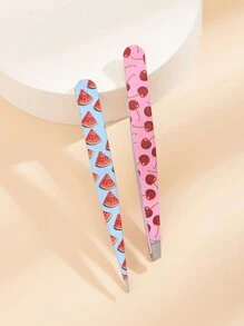 2 nhíp in hình trái cây, dụng cụ trang điểm và tỉa lông mày dễ thương và tiện dụng, nhíp lông mày bằng thép không gỉ chất lượng cao dùng để nhổ, tỉa, gắn mi giả và trang trí móng tay, dụng cụ chăm sóc mắt và móng, quà Giáng sinh hoàn hảo, giá rẻ, quà nhét vào tất, trang điểm, dụng cụ trang điểm, đồ rẻ tiền, quà tặng, quà tặng cho phụ nữ, quà Giáng sinh, quà tặng khuyến mãi, du lịch, đồ rẻ tiền, đồ dùng cần thiết khi đi du lịch - Nhiều màu - Xem 4