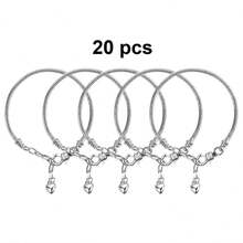 1/5/10/20/30/50 st. armband med ormbenskedja i guld/silver och hjärtformat karabinlås, lämpligt för gör-det-själv-armbandstillverkning, perfekt presentval - Armband - Visa 16